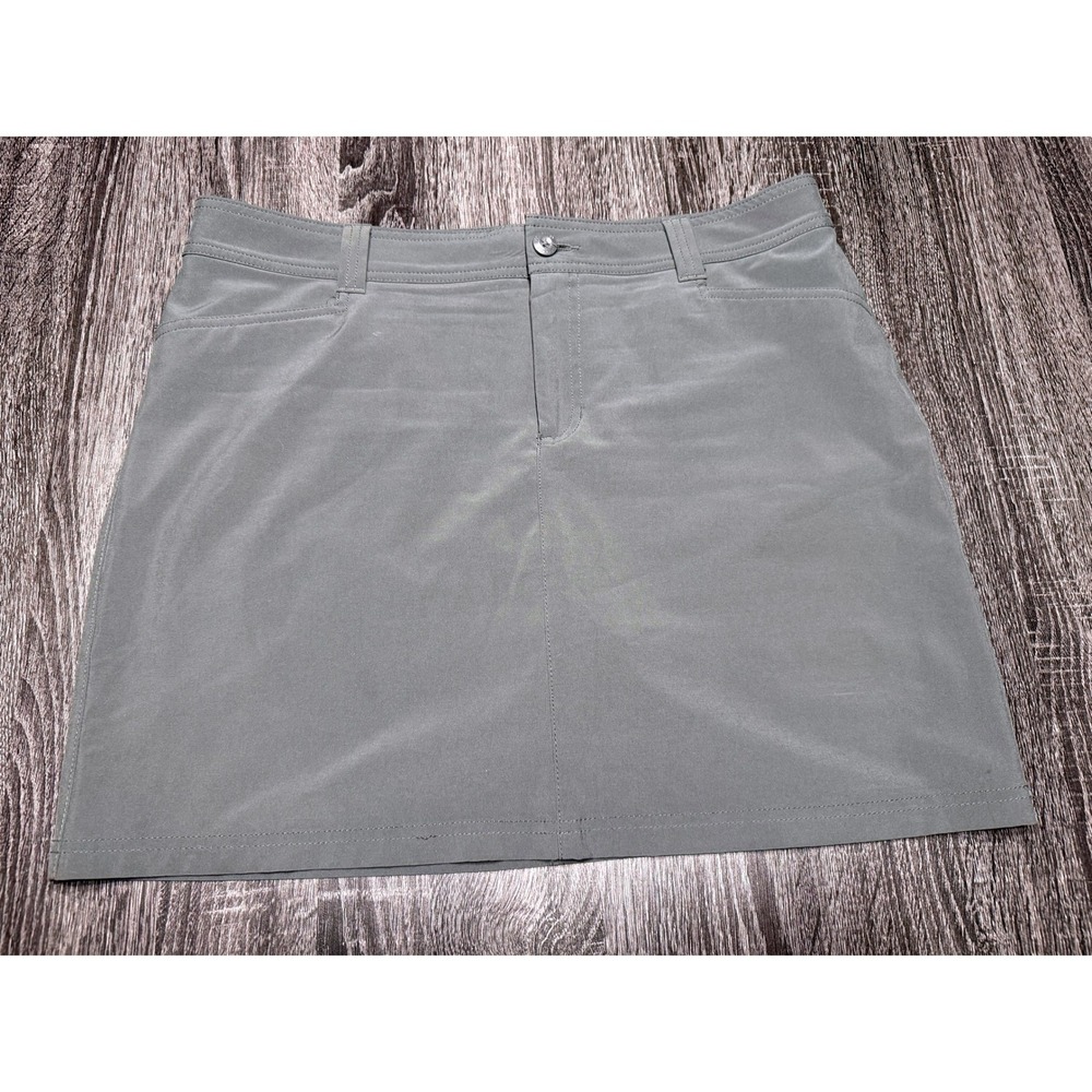 Eddie Bauer‎ Womens Skort Green Size 12 Performance Golf Tennis Skirt